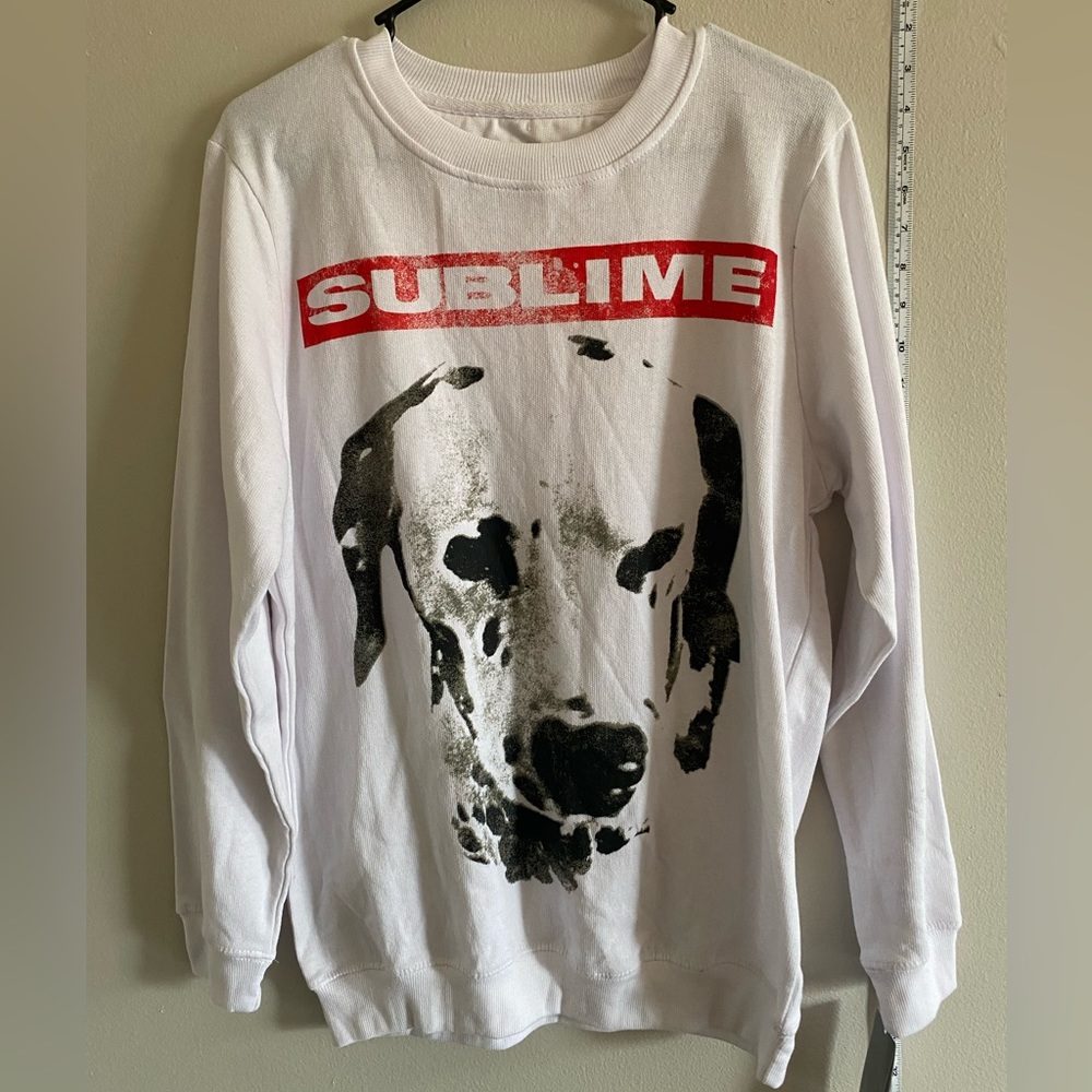 NWT Sublime long sleeve band shirt
